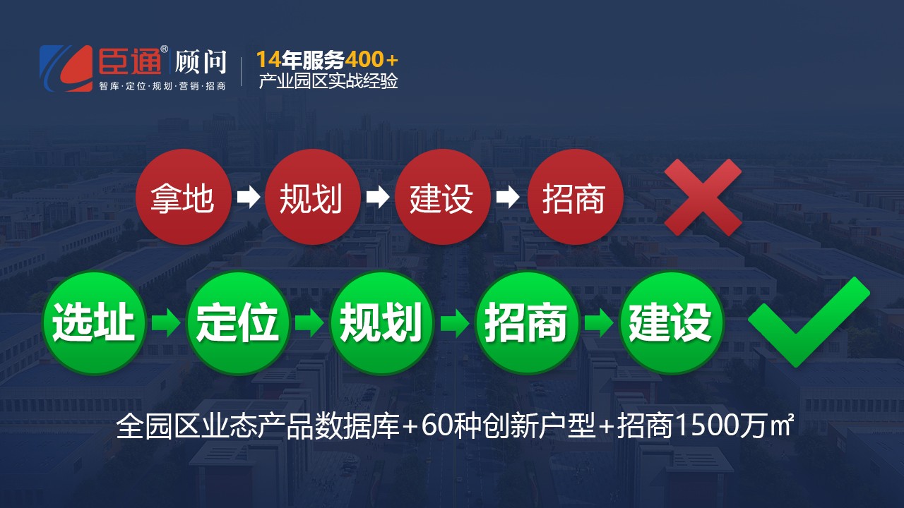 規(guī)劃先行敗一半，園區(qū)開發(fā)的正確步驟